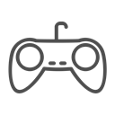 gaming, gaming console icon, gaming console line icon, gaming line icon, Console, gaming icon Black icon