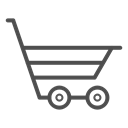 shopping cart icon, shopping cart, Cart, shopping, shopping cart line icon Black icon
