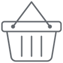 Basket, Shop, shopping basket, online shopping, shopping, buy, Cart Black icon
