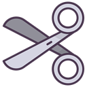 cutter, trim, scissor, shears, scissors, Cut, craft Black icon