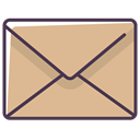 envelope, Message, newsletter, Letter, Email, mail BurlyWood icon