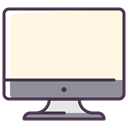 pc components, monitor, screen, pc, Display, Computer OldLace icon