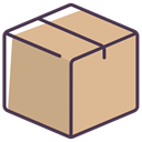 Box, order, postage, package, Shop, post, parcel BurlyWood icon