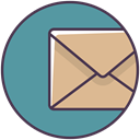 mail, Message, envelope, newsletter, Email, Letter CadetBlue icon
