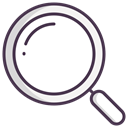 magnify, zoom, search, Find Black icon