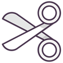 shears, Cut, scissor, craft, cutter, scissors, trim Black icon