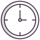 clock face, time, Clock, meeting, Schedule, Appointment, watch DarkSlateGray icon