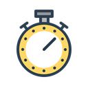time, productivity, stopwatch, resolutions, Activity, timer, progress Black icon