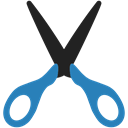 scissors, Cut, Cutting Black icon