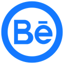 be.net, Behance, Be DodgerBlue icon