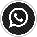 media, Social, online, Whatsapp DarkSlateGray icon