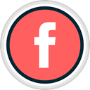 Social, media, share, Facebook Tomato icon