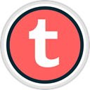 share, Social, media, Tumblr Tomato icon