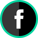 Social, Facebook, media, Logo, online DarkSlateGray icon