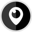 media, Periscope, Logo, online, Social DarkSlateGray icon