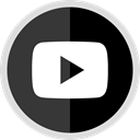 youtube, Social, media, Logo, online, play DarkSlateGray icon