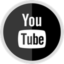 Social, media, Logo, youtube, online DarkSlateGray icon