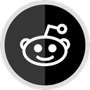 Logo, online, Social, media, Reddit DarkSlateGray icon