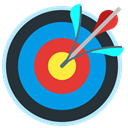 targeting, Target, Accuracy, Advantage, Arrow DarkSlateGray icon