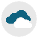 sky, Cloudy, forecast, Cloud, weather Lavender icon