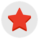 star, review, Favorite, Favourite, rating, rate Lavender icon