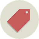 tag, Shop Gainsboro icon