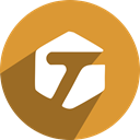 tagged, Social, media, network, free Goldenrod icon