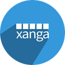 free, media, network, Social, Xanga DodgerBlue icon