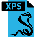 Xps, Format, File, Sumatrapdf DodgerBlue icon