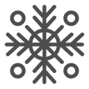 christmas, sky, Snow, Clouds, winter, Cold, snowflake DarkSlateGray icon