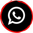 Logo, Social, Whatsapp, media Black icon