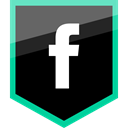 media, Facebook, Logo, Social Black icon