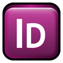 adobe, Cs, Indesign Purple icon