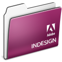 Folder, adobe, Indesign, Cs Purple icon