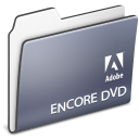 adobe, disc, Dvd, Folder, Encore DimGray icon