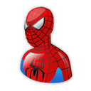 Cartoon, Spiderman Black icon