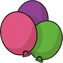 Balloon PaleVioletRed icon