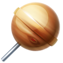 planet, Jupiter, earth, lollypop, globe Black icon