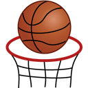 Basketball, sport Black icon