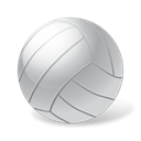 Ball, sport, volleyball Black icon
