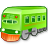 train YellowGreen icon