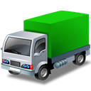 supply, lorrygreen, vehicle, supplier, Automobile, transport, transportation, truck Black icon