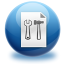 Configure, config, File, paper, configuration, preference, Setting, option, document SteelBlue icon