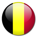Belgium, Country, flag Black icon