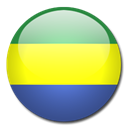 Gabon, Country, flag Yellow icon