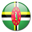 flag, Dominica, Country SeaGreen icon