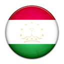 flag, Country, Tajikistan Black icon