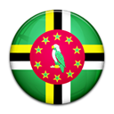 flag, Country, Dominica Black icon
