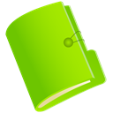 File, paper, green, document, Folder LawnGreen icon