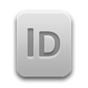 File, paper, document, indd, Indesign Black icon